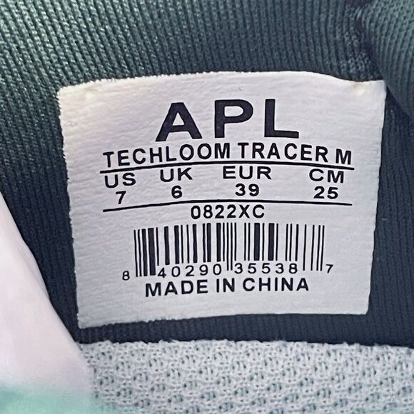 APL TechLoom Tracer Mens Sneakers Size 7 Green Low Top Training Active Shoes - Picture 11 of 12